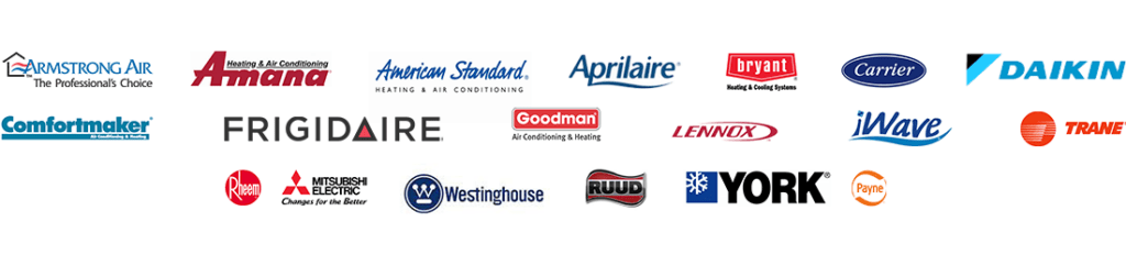 quality HVAC brands we service